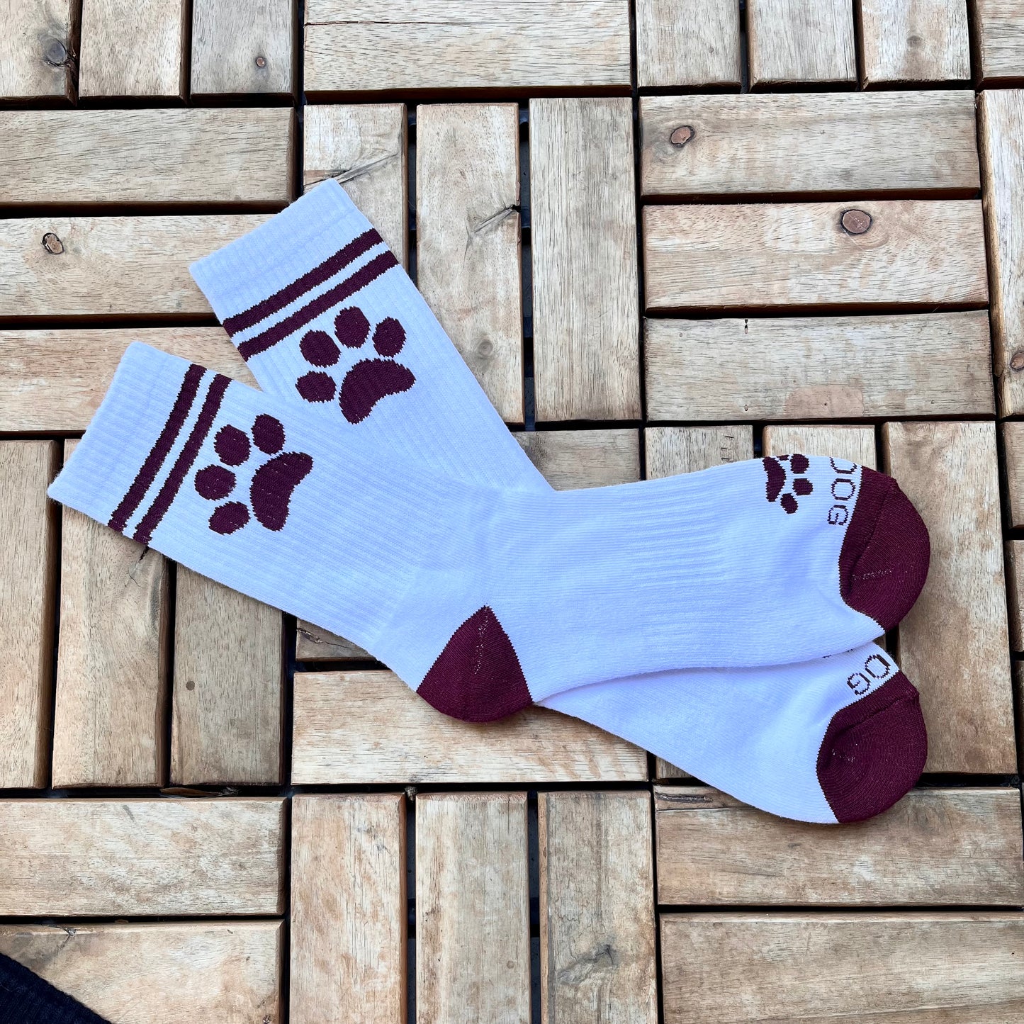Socks - "The Walking Dog" white