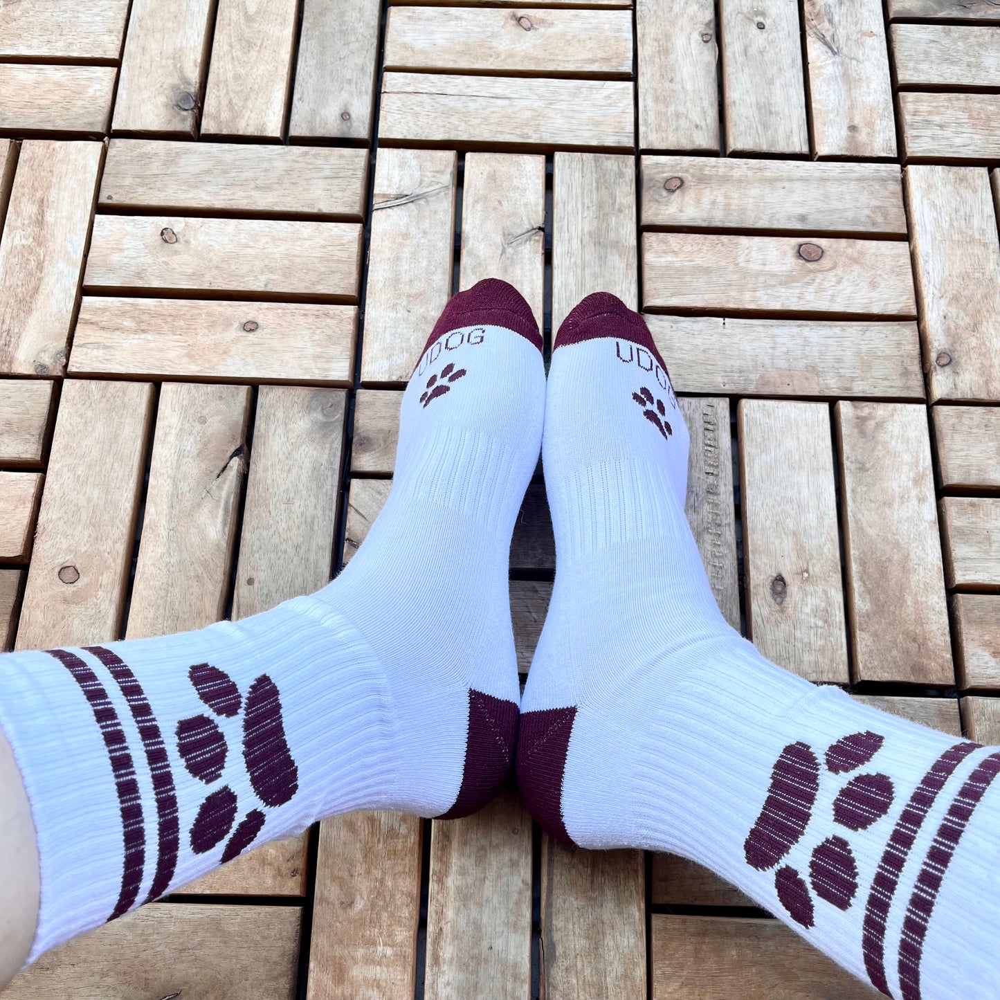Socks - "The Walking Dog" white