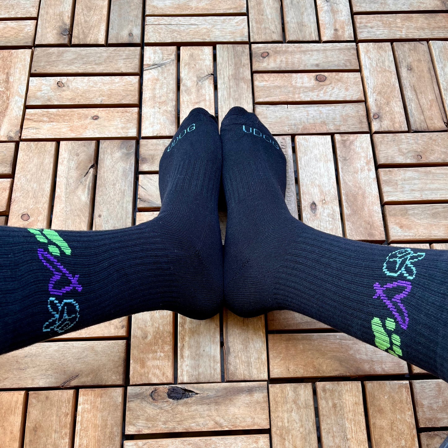 Socks - "The Walking Dog" white