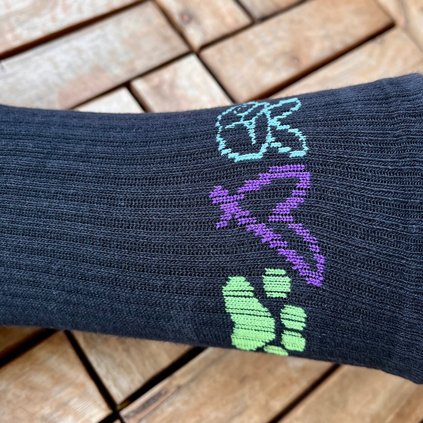 Socks - "The Walking Dog" white