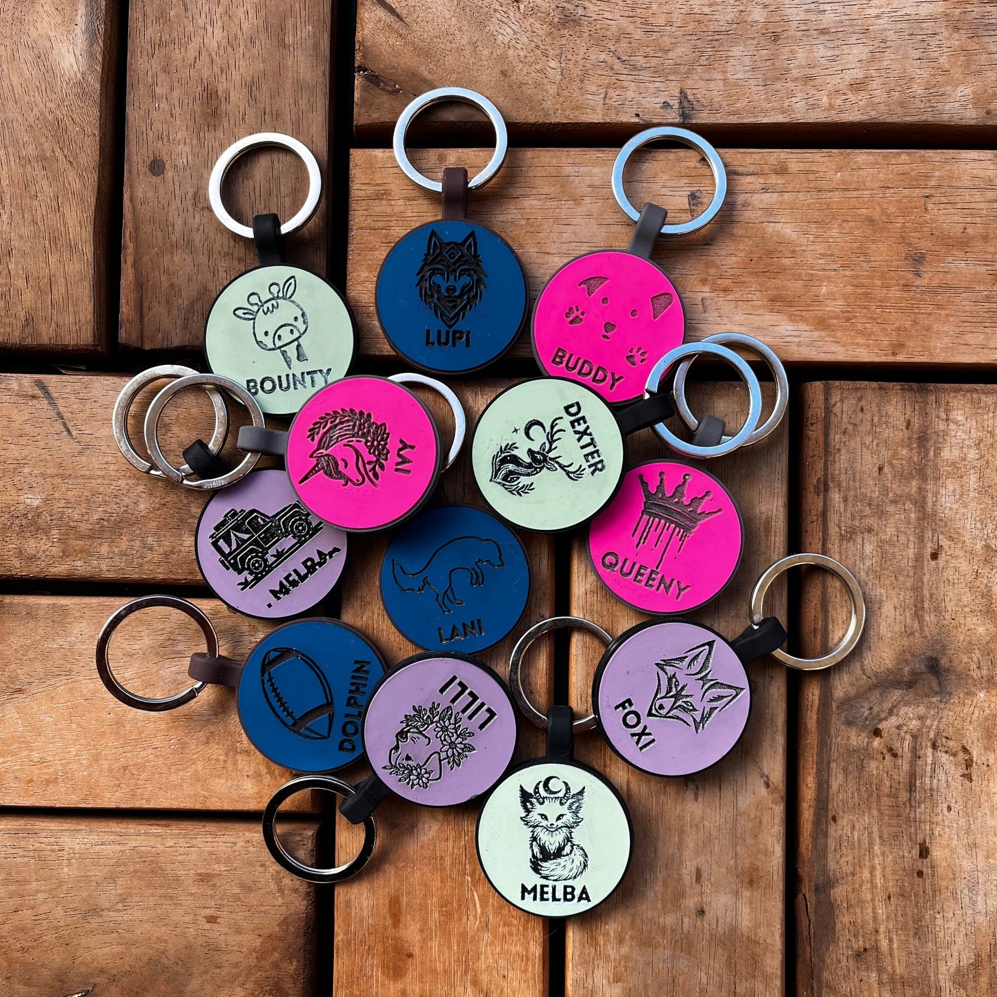 “Coyote” dog tag