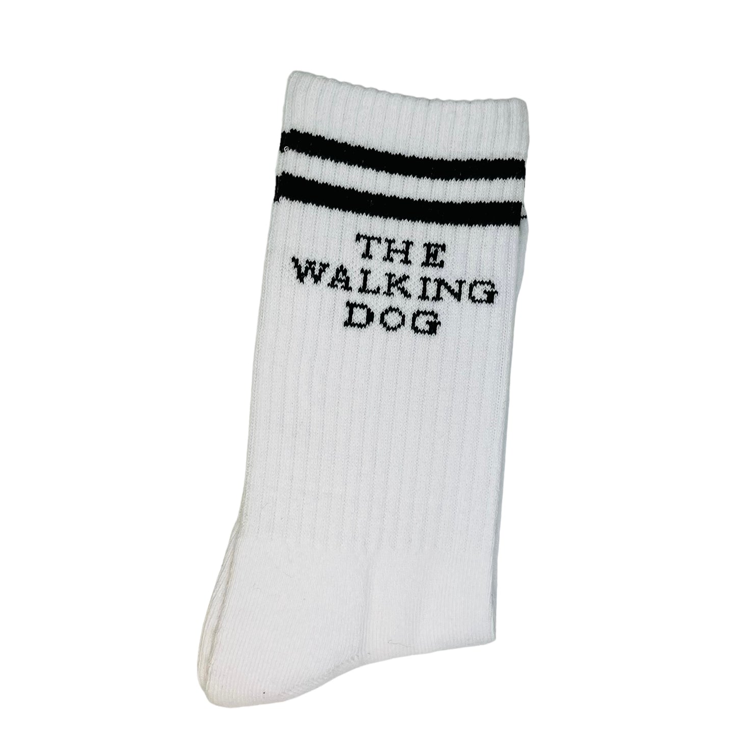Socken - "The Walking Dog" weiß