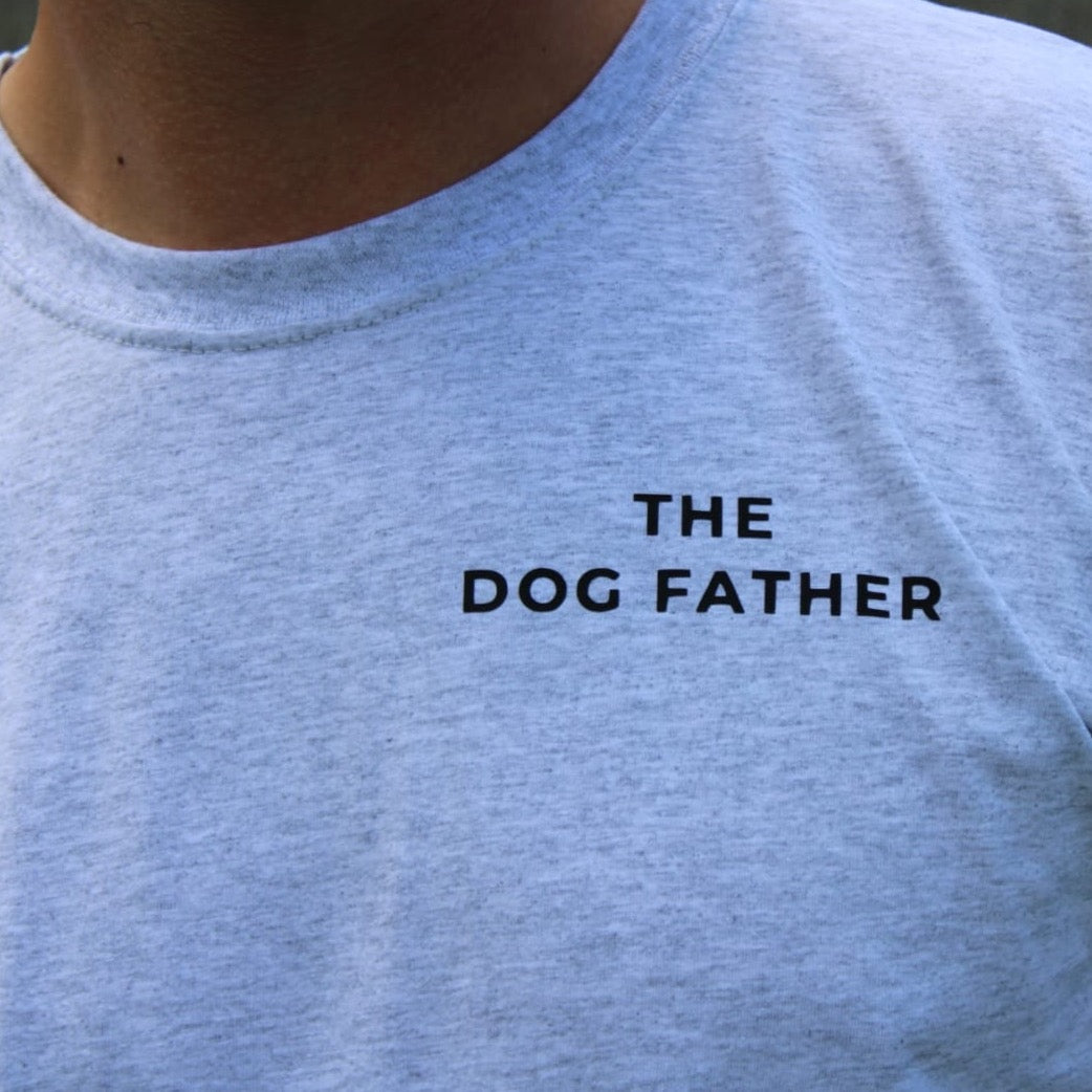 Shirt "The Dog Father" - grau