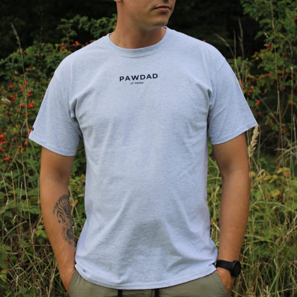 Shirt "PAWDAD" - grau