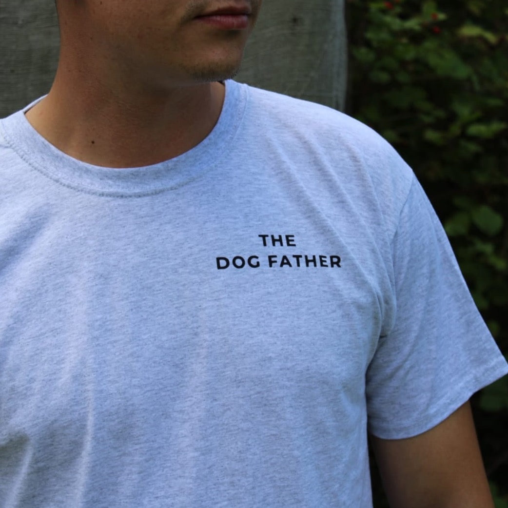 Shirt "The Dog Father" - grau