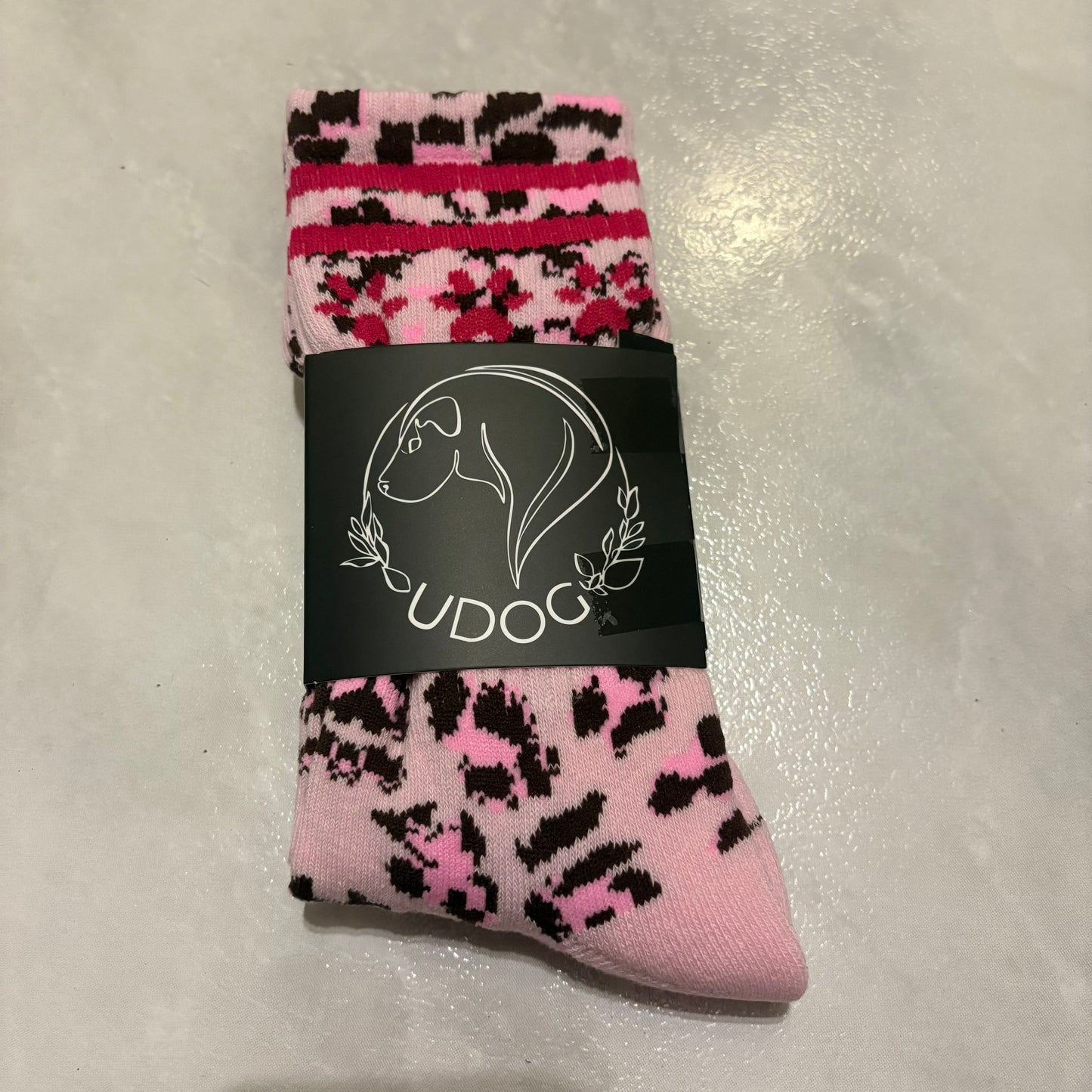 B-Ware - Socken - "Leo rosa“