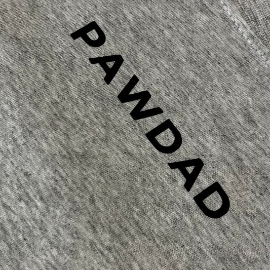 Shirt "PAWDAD" - grau