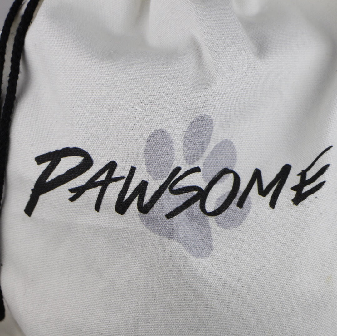 Pawsome canvas bag