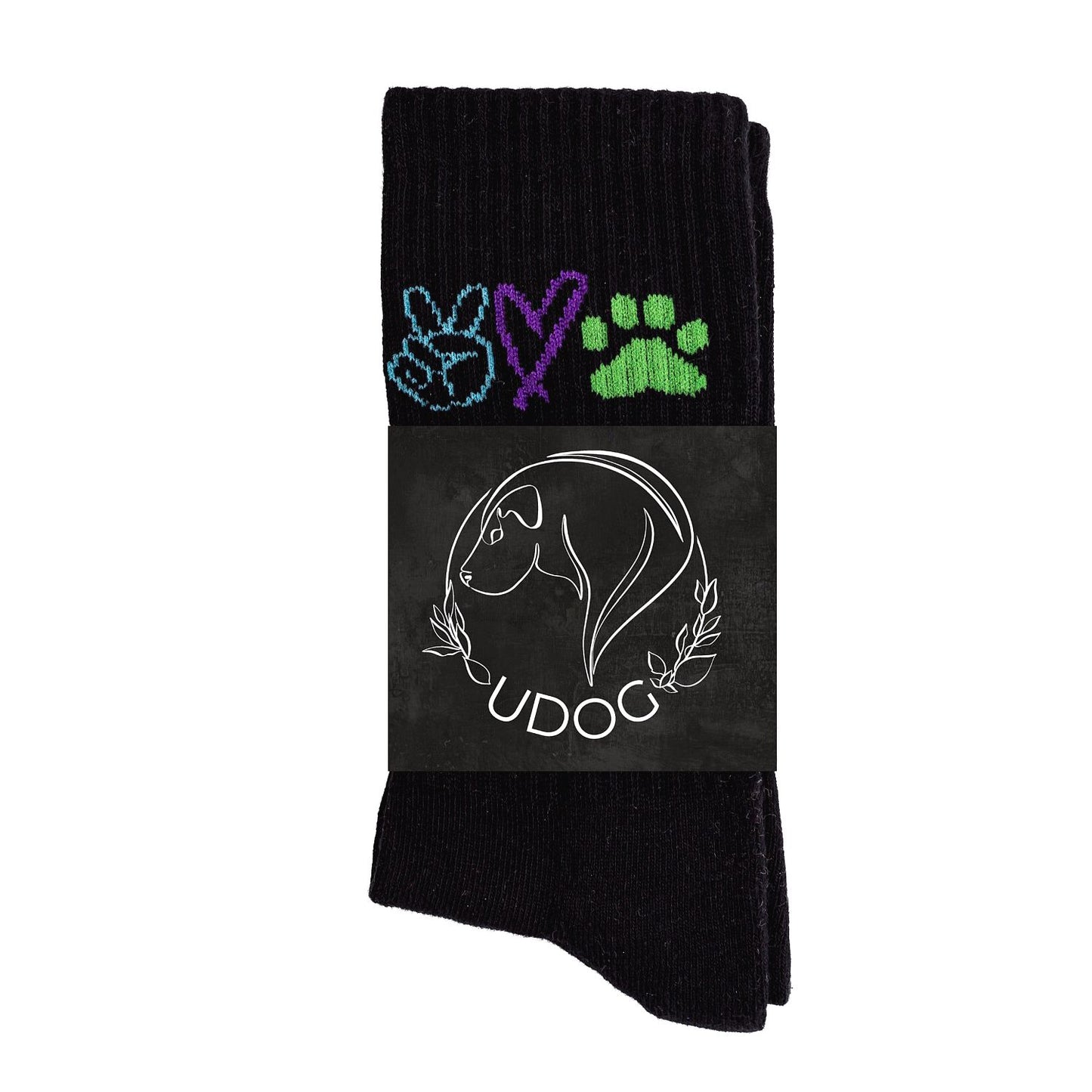 Socks - "The Walking Dog" white