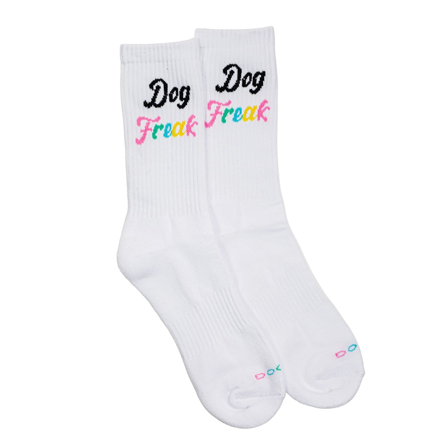 Socks - "Dog Freak" white