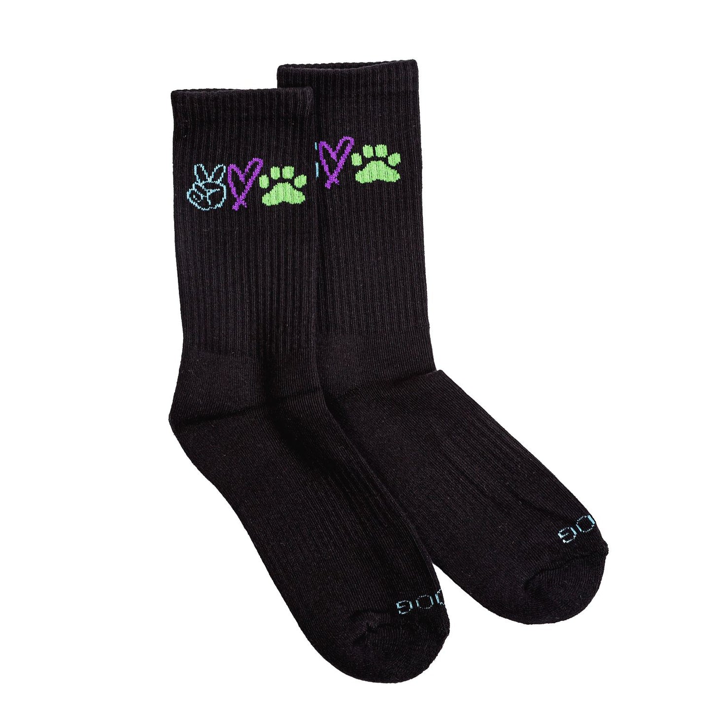 Socks - "The Walking Dog" white