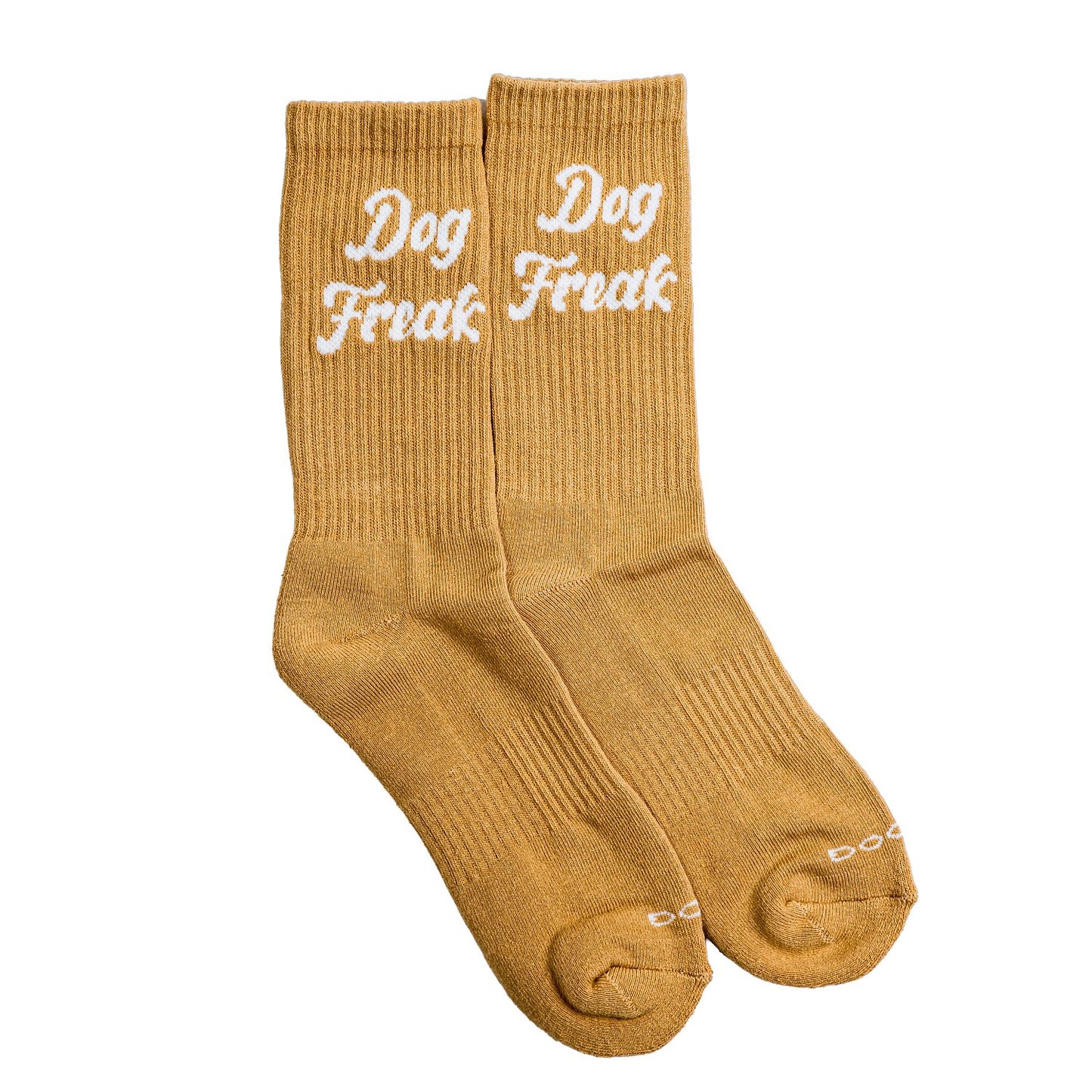Socken - "Dog Freak" beige