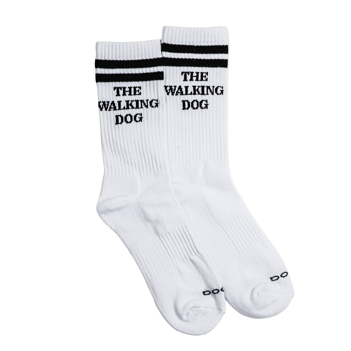 Socken - "The Walking Dog" weiß