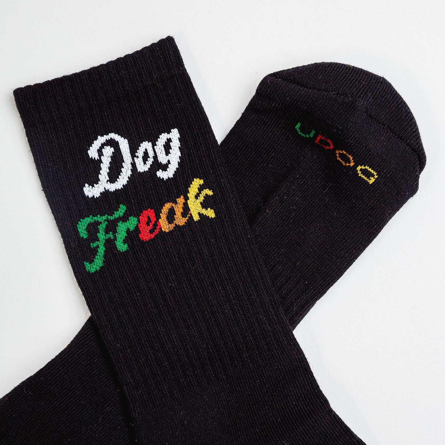 Socks - "Dog Freak" black