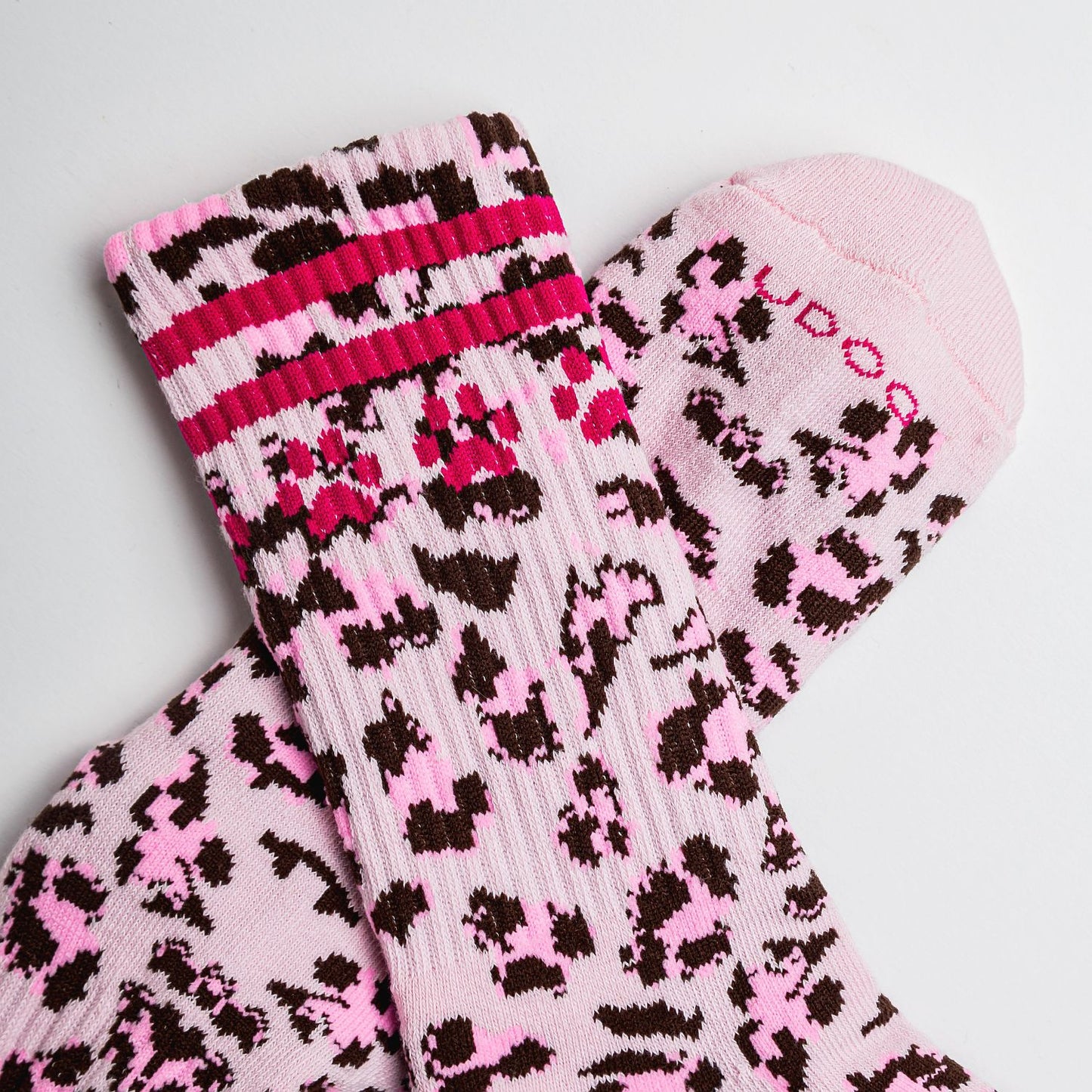 Socken - "Leo - rosa“