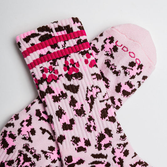 Socken - "Leo - rosa“