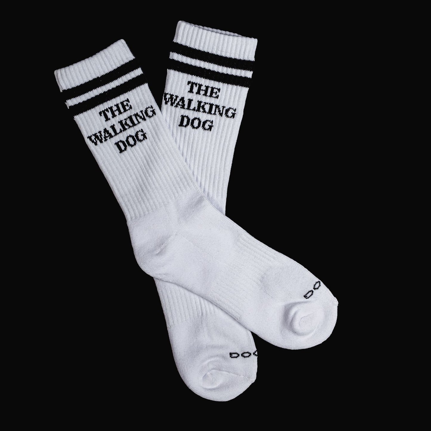 Socken - "The Walking Dog" weiß