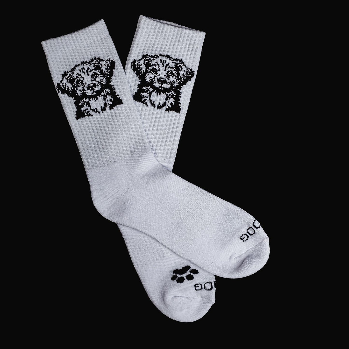 Socks - "The Walking Dog" white