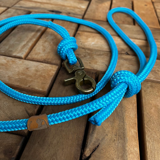 Leash with hand strap