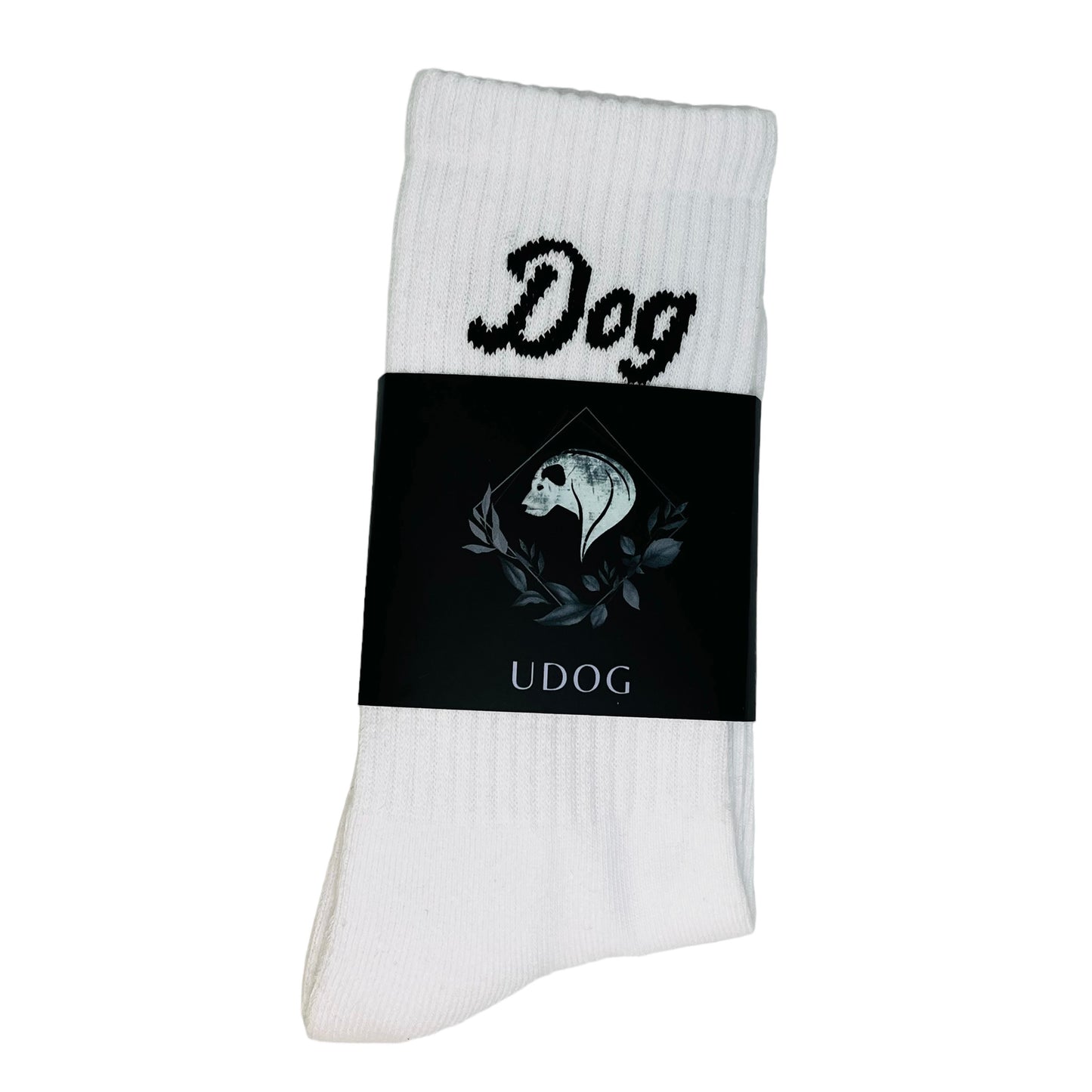 Socken - "Dog Freak" weiß